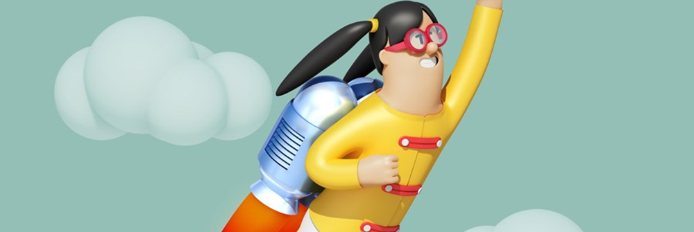 dibujo de silueta de mujer corriendo sola por una carretera | 8M 2026 | Igualdad | Feminismo | Somos Sindicalistas